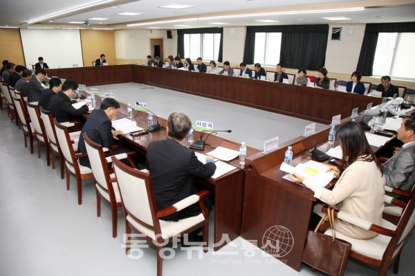 충북교육재정 집행 강화 회의(사진=충북교육청 제공)