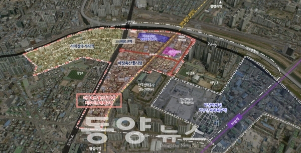 마장축산물시장 지구단위계획구역 위치도(사진=서울시 제공)