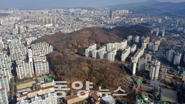 천안시 일봉산 공원 전경(사진=동양뉴스 자료)