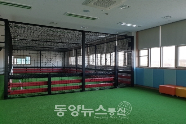 아산국민체육센터 유아전용 실내체육시설 모습. 충남 아산시 제공.