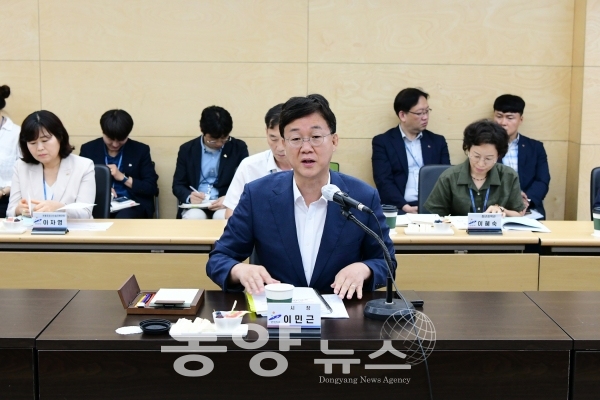 이민근 안산시장 도의원...초당적 협력  간담회 개최 (사진= 안산시 제공)